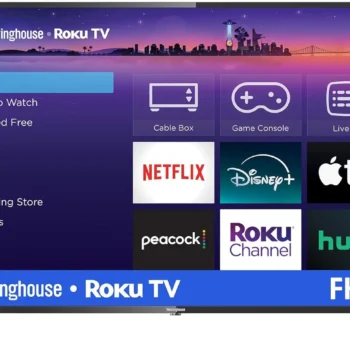 Roku TV - 42 Inch Smart TV, 1080P LED Full HD TV with Wi-Fi Connectivity and Mobile App, Flat Screen TV Compatible with Apple Ho