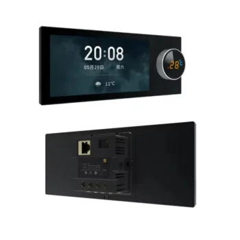 6 Inches Tuya Wifi Zigbee Smart Multi-functional Central Control Panel Switch Control Panel For Smart Home Central Touch Panel