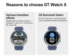 kf-S2ed4fc40ebc04020a9a6d06e58534d8dP-Smart-Watch-DT-Watch-X-AMOLED-Men-Women-Wristwatch-4GB-ROM-3D-AOD-USB-Modes-Photo