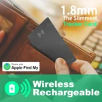 Wallet Anti-loss Card GPS Tracking Smart Location Tag with iPhone Find My Ultra-thin Card Bluetooth Device Wireless Charge IP67