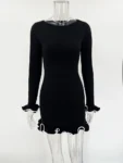 kf-S8c9ee84d53e6491e8dbf730da5decb9e7-TARUXY-Autumn-New-Knitted-Mini-Dress-For-Women-Fungus-Contrast-Color-Slim-Sweater-Dress-Elegant-Female