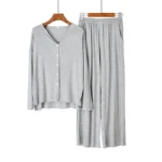 kf-S86d1a41d30e240aa9fb9ca690d01dd4an-Fdfklak-Women-2-Pieces-Home-Suit-2024-New-Spring-Autumn-Long-Sleeve-Pajama-Sets-Loose-Soft