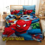 kf-S300ed990e5384264ab3fd45e3cca1db7T-Marvel-Spiderman-Bedding-Set-Anime-Cartoon-Boys-Kids-Comforter-Duvet-Cover-Set-Single-Queen-Cool-Bedclothes