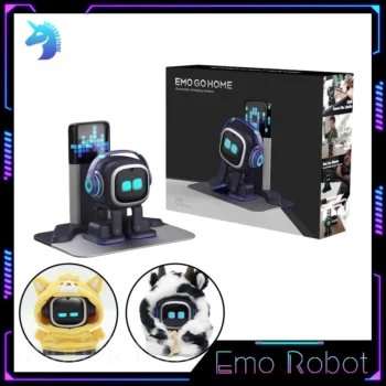 Emo Robot Pet Emopet AI Emotional Smart Robots Intelligent Companion Communication Robot Pet For Desktop Decoratioin Toys Gift