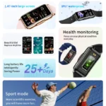 kf-S009502d13fec4e45a9e995f802b3ab01u-For-Android-IOS-Smart-Bracelet-Women-Smartwatch-Men-Heart-Rate-Blood-Oxygen-Waterproof-Sport-Smart-Band