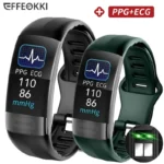 ECG+PPG Wellness Tracker Smart Wristband for Lady Men Calorie Bloodstream Pressure Waterproof Sport Smartband Health Smartwatch