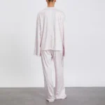 kf-S55b03af5ddaf4746afbe3c39c321b39fp-Women-Sleepwear-Loungewear-Loose-2-Pieces-Print-Sweet-Long-Sleeve-Lapel-Neck-Shirt-Tops-and-Elastic