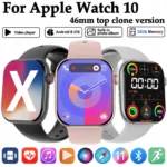 New For Apple Watch 10 Smart Watch Always On Display 46mm 4GB Memory BT Call NFC Man Women Sport Smartwatch 2024 For IOS Android