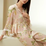 kf-S4abe0edcf83b44aca985df433133608fY-Flower-Lace-100-Mulberry-Silk-Pajamas-for-Women-Elegant-Fashion-Homewear-Sleepwear-Sets-2024-Spring-Summer