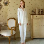 kf-S75aeb9c028cf4db3b3f58798ab105cc11-2023-Women-Ins-Full-Sleeves-Sleepwear-Fashion-Turn-Down-Collar-Two-Pieces-Pajamas-Princess-Vintage-Lace