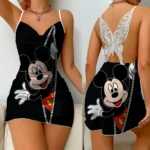 kf-Sf359d45999e540debc968d9d77f3b38d3-Mini-Dress-Pajama-Skirt-Bow-Knot-Party-Dresses-Satin-Surface-Minnie-Mouse-Disney-Mickey-Womens-Fashion