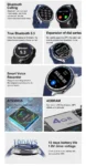 kf-S2ed4fc40ebc04020a9a6d06e58534d8dP-Smart-Watch-DT-Watch-X-AMOLED-Men-Women-Wristwatch-4GB-ROM-3D-AOD-USB-Modes-Photo