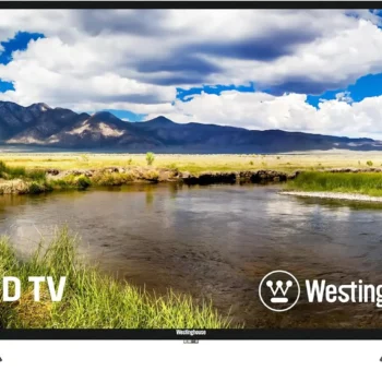 24 Inch TV, 720p HD LED Small Flat Screen TV with HDMI, USB, VGA, & V-Chip Parental Controls, Non-Smart TV or Monitor for Home