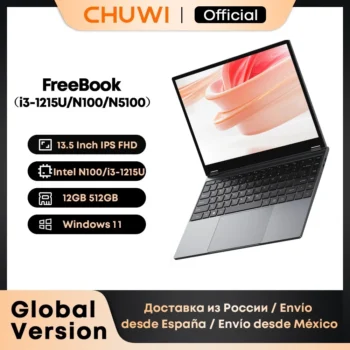 CHUWI FreeBook 2 In 1 Laptop Tablet 13.5" FHD Touch Screen Intel N5100 N100 i3-1215U 12GB LPDDR5 512G SSD WIFI 6 2256*1504