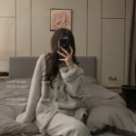 kf-Sb5dcdca3809549ca979de235e4289c4fw-Coral-Fleece-Pajamas-Female-Internet-Celebrity-Sweet-Cardigan-Lace-Flannel-A-Loungewear-Set-Can-Be-Worn