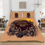 Champagne Simba Lion King Nala Bedding Set Duvet Cover Pillowsham Housse de couette Children Bedclothes for Kids Bed