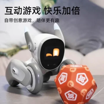 LOONA Smart Robot Luna Dog Intelligent Emopet Robots Accompany Voice Monitor Electronic Toy Machine CompatibleFor Kid Game Gift