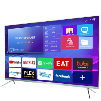 Custom 4K LCD monitor display size of 65 75 85 95 Inch android Smart Home led wifi television TV