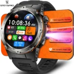 NFC New men Military Smartwatch, IP68 Waterproof outdoor Sport Watch, Fitness tracker, health monitor BT call 365nm UV+ infrared