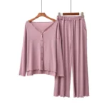 kf-S86d1a41d30e240aa9fb9ca690d01dd4an-Fdfklak-Women-2-Pieces-Home-Suit-2024-New-Spring-Autumn-Long-Sleeve-Pajama-Sets-Loose-Soft