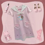 kf-S7cae4854be8c446f988587b9cb9b447fS-Kawaii-Cute-Core-Short-Dress-Women-Girls-Embroidery-Summer-2024-Lolita-Dresses-Sweet-Mini-Y2k-Japanese