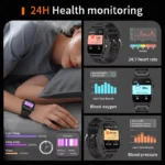 kf-S9675be6abc9741048f2918f7a43782bbE-For-Huawei-Xiaomi-2-01-Inch-Screen-Smart-Watch-Mens-Bluetooth-Call-370-MAh-Sport-Waterproof
