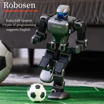 Children Electric Smart Robot Robosen Interstellar Scout K1 Pro 3 Types Programming Voice Dialog Desktop Robots English Version