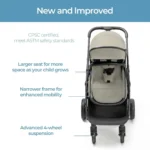 kf-Sfb17206cc12a4c4e9da4f4105d6c0980F-Mompush-Wiz-2-in-1-Convertible-Baby-Stroller-with-Bassinet-Mode-Foldable-Infant-Stroller-to-Explore