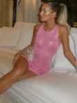 kf-S06fefc107629482aa95f0a5f8bf64302p-Tossy-Fashion-See-Through-Sexy-Mini-Dress-Women-s-Tassel-Slim-Sleeveless-Patchwork-Hollow-Out-Female