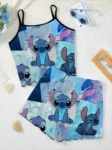 kf-Sdc6b26890e5442f18799a0ccb12e5e0ea-Minnie-Mouse-Lettuce-Trim-Short-Sets-for-Women-2-Pieces-Home-Dress-Top-T-shirt-Women