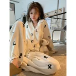 kf-S5468883b6b994ebab3d0c7dca33241b9u-Number-Sleepwear-Women-Pajama-Sets-Korean-Piiama-Pocket-Night-Wears-Autumn-Pants-Sets-2-Pieces-Button