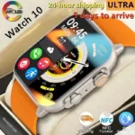 Watch 10 Ultra Smart Watch 49mm 2024 New NFC Men Women GPS Track Bluetooth Call BT Music Games Wireless Charging Smartwatch