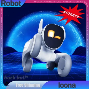 Loona Smart Robot Dog Cute Intelligent Emotional Robots Accompany Voice Machine Compatible Game Monitor Electronic Toy Gifts