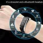 kf-Hcf062d9bddfb4d5c93185fd28b5777d5U-Fashion-2-In-1-Smart-Wristbands-With-Bluetooth-Earphone-Fitness-Bracelet-Band-Voice-callsHeart-Rate-Monitor