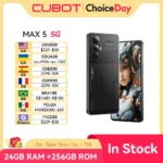 CUBOT MAX 5, Android Smartphone 5G, Dimensity 8200,4nm, 3.1GHz, 6.95-inch 144Hz Large Screen, 24+256GB,Gaming Phone,Add to Cart