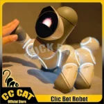 Clicbot AI Robot Smart Advanced Suit Robots Intelligent Accompany Puzzle Robot Toys Program Modular Splicing Electronic Pets