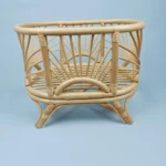 Large Baby Twins Bed Newborn Photography Props Bed Sturdy Retro Bamboo Crib Wooden Basket Bed Newborn Photo Posing Furniture