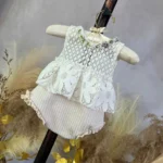 Don&Judy Newborn Photography Outfit Sleeveless Jumpsuit Skin-Friendly Material Infant Clothing Family Commemorative Photo Prop