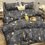 kf-Sfc4a330103ff40e69780a1983891fe36G-Cute-Cartoon-Snoopy-Bedding-Set-Girls-Boys-Dorm-Pillow-Case-Bed-Sheet-Pillow-Case-Student-Single