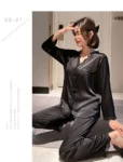 kf-S1d608ec35d8448838e2f7837671385eaV-Womens-Silk-Satin-Lace-Trim-Sexy-Pajamas-Set-Sleepwear-Female-V-neck-Home-Suit-Gils-Sleep