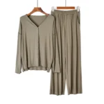 kf-S86d1a41d30e240aa9fb9ca690d01dd4an-Fdfklak-Women-2-Pieces-Home-Suit-2024-New-Spring-Autumn-Long-Sleeve-Pajama-Sets-Loose-Soft