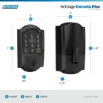 kf-Sf7950bc25fc443a190eecf63caddf71ba-Schlage-BE499WB-CAM-622-Encode-Plus-WiFi-Deadbolt-Smart-Lock-Keyless-Entry-Touchscreen-Door-Lock-with