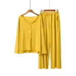 kf-S86d1a41d30e240aa9fb9ca690d01dd4an-Fdfklak-Women-2-Pieces-Home-Suit-2024-New-Spring-Autumn-Long-Sleeve-Pajama-Sets-Loose-Soft