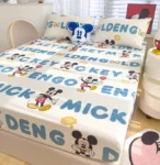 kf-S43e4b5c0d2f94f77a4793476663e6836C-Disney-Stitch-Cartoon-Mickey-Pooh-Skin-Friendly-Printed-Sheets-Mattress-Protector-Non-Slip-Sheets-Children-s