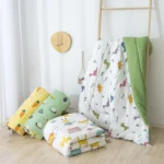 Spring Winter Baby Quilt Comforter Quilted Blanket Summer Soft Nap Cover Newborn Thick Warm Infant Swaddle Wrap Bedding CP2