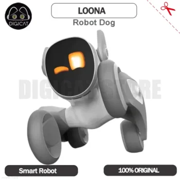 Loona Smart Robot Dog Cute Intelligent Emotional Robots Accompany Voice Machine Compatible Game Monitor Electronic Toy Gifts
