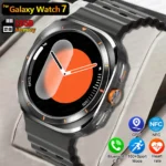2024 New Galaxy Watch 7 Ultra Smart Bracelet Men 32GB Memory GPS Trackr NFC AMOLED Screen Bluetooth call Smartwatchs For Samsung