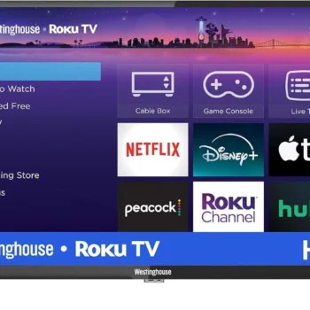 Roku TV - 24 Inch Smart TV, 720P LED HD TV with Wi-Fi Connectivity and Mobile App, Flat Screen TV Compatible with Apple Home