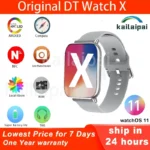 DT Watch X 10 Smart Watch AMOLED 4GB ROM BT Call Compass TWS NFC ChatGPT Game Smart Gesture 3D Vision Smartwatch For Android Ios