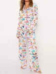 kf-S4e0d16de2c194ae9836fcccda41e232cX-Women-Bow-Printing-2-Piece-Y2k-Satin-Silk-Lounge-Outfits-Pajamas-Set-Long-Sleeve-Button-Down